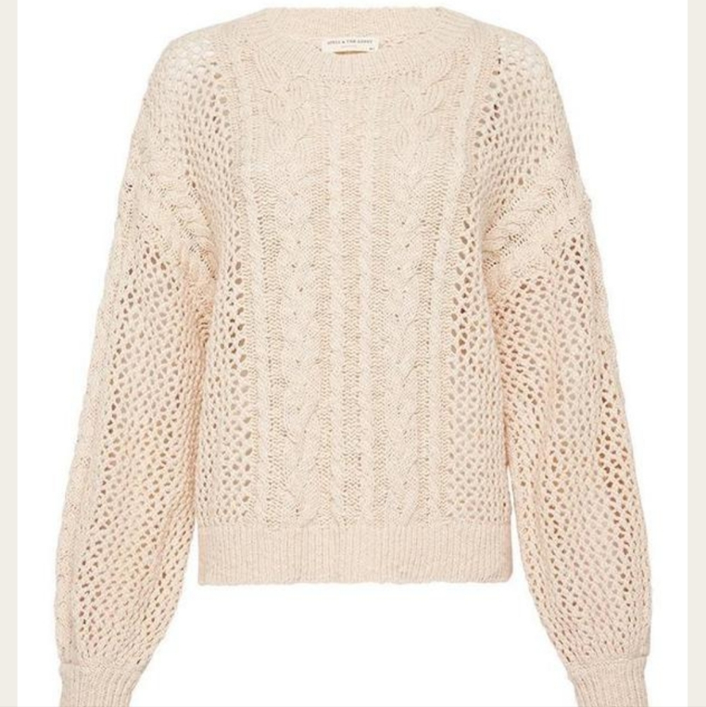 Spell Kalani cable knit jumper small